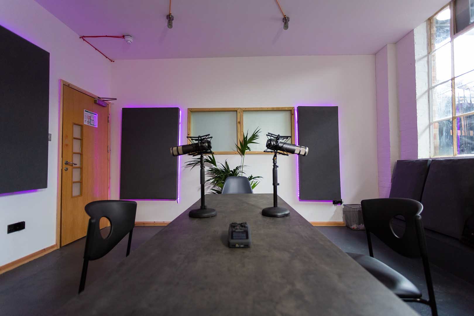 Podcast Studio for Hire in London - 24 Hour - Outset Studio