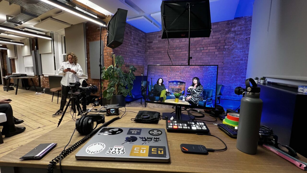 podcast studio in Manchester Northen Quarter scaled