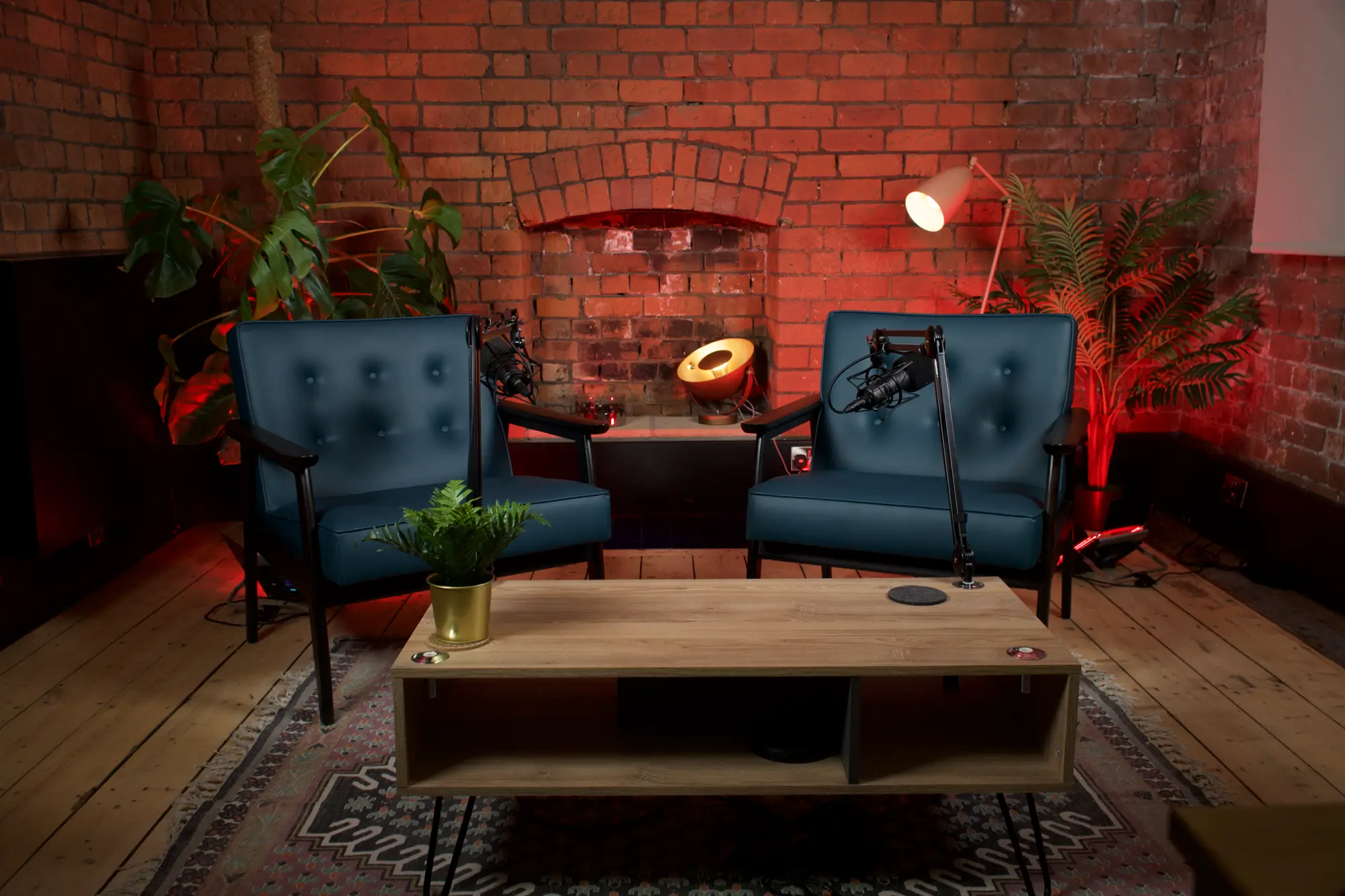 Armchairs set at Outset Studio Manchester